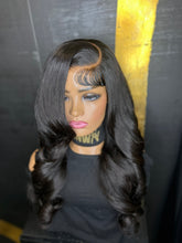 Load image into Gallery viewer, 24”22”20” 16” 5”5 HD cl  Body wave Jewel Grade Handmade Unit
