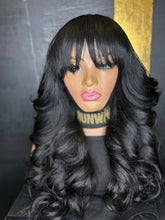 Load image into Gallery viewer, 16” Transparent 5”5 Cl with 18"20”22”24" Bundles Diamond Grade Custom Colored
