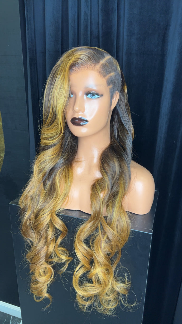 30”30”28”26” Bundles 20” HD 7x7 Closure Custom Colored Handmade Unit