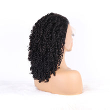 Load image into Gallery viewer, 13X4 transparent Frontal BOB  pixie curly 1b# - 16&quot;
